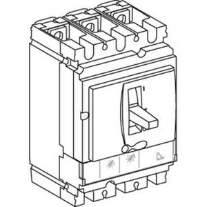 NSX160F TM50D 4P3D  DISJONCTEUR COMPACT