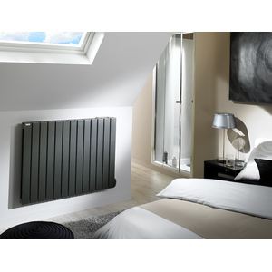 Radiateur tubulaire Acova Fassane ACATHXD050-059LF Premium digital horizontal Blanc 500w