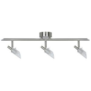 Luminaire Paulmann Arc 3x40w g9 nickel verre