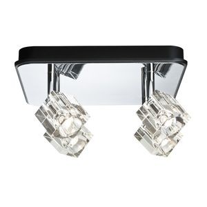 Plafonnier Paulmann Ice Cube LED 4x3X chrome