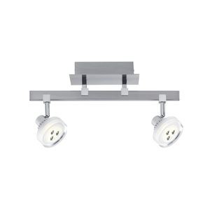 Réglette LED Paulmann Gloria 2x5W nickel brossé