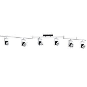 Luminaire Paulmann Arc turn 6x40w gu10 noir