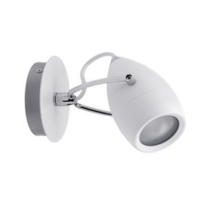 Spot Paulmann drop ip44 1x3,5w gu10 blanc/chrome 230v métal