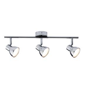 Réglette Paulmann cup LED 3x4,6w chrome 230v plastique