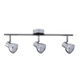 Réglette Paulmann cup LED 3x4,6w chrome 230v plastique