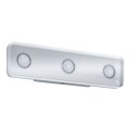 Réglette de miroir Paulmann carré theta ip44 LED 13,5w alu anodisé/clair 230v métal/acrylique