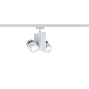 Spot Paulmann URail tecled 2x9w LED blanc