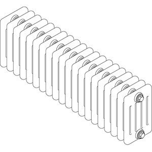 Acova Vuelta plinthe sans régulation - tmc3-sr