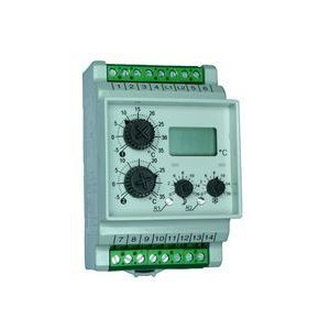 Thermostat  electronique modulaire avec affichage moins 5c a +35c ram 211 4