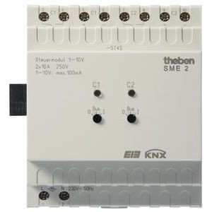 Extension variateur 2c 1 10v sme2 knx serie mix