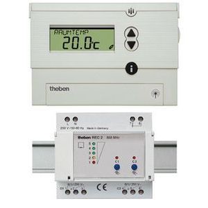 Thermostat  ambiance  programmable radio 2 zones  ram 813 hf 2z