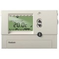 Thermostat ambiance digital 7j blanc 230 v
