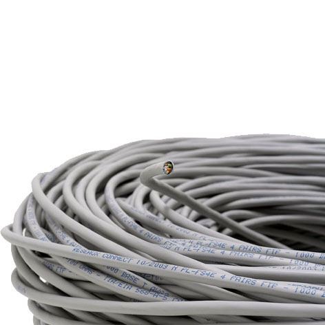 Cable F-UTP (FTP blindé) 4P cat 5e D1000M LSZH (prix au m)