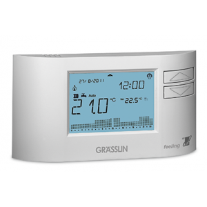 Thermostat D'Ambiance Numérique Programmable Grasslin Feeling D201 Ot 