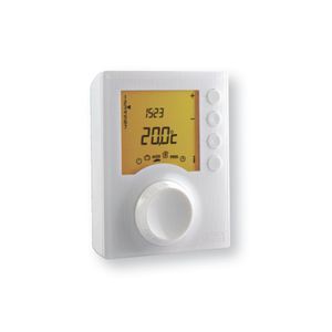 Delta Dore Tybox 227 Thermostat programmable filaire 5+2/hebdo pour chauffage en mode 6 consignes/jour