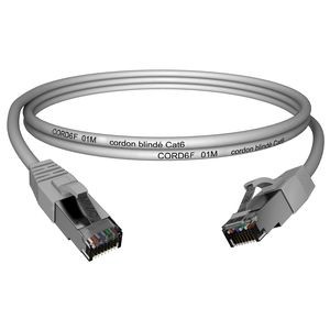 Cordon F/utp 100ohms Cat 6 Jaune 10m