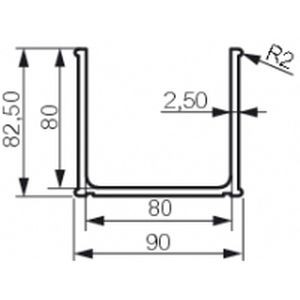 Planet Wattohm - Polysis fond 80 x 80 non perforé - longueur 3 m