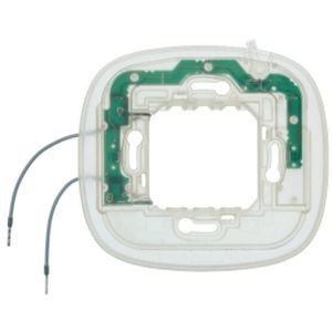 Support lumineux elliptique Axolute Bticino 2 modules à vis