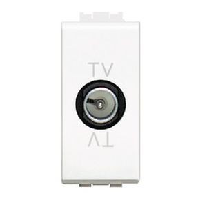 Prise TV 1 module - LivingLight blanc