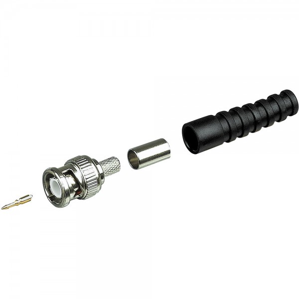 Bnc crimp connector