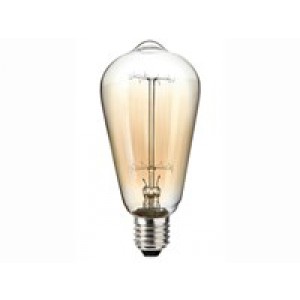 Ampoule à incandescence Vintage ST64 Edison 60W 230/240V B22 - Sylvania