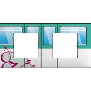 Arnould Espace Evolution - Plaque 2 postes collection tizieu - subway