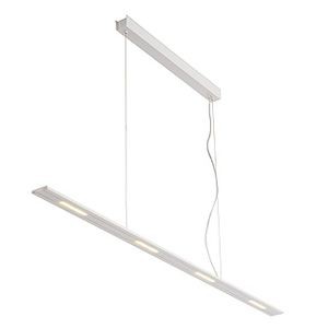 CYGNIS PD-1 SUSPENSION, 4x4W LED BLANC CHAUD, BLANC MAT