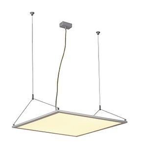 LED PANEL PD 115, SUSPENSION, CARRE, LED BLANC CHAUD 595MM X 595MM