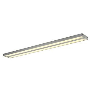 KUNO PLAFONNIER, GRIS ARGENT, 2xT5 54W