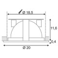 ESSENS HQI, 70W, ROND, BLANC