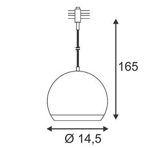 EASYTEC II, LIGHT EYE SUSPENSION, ES111, CHROME