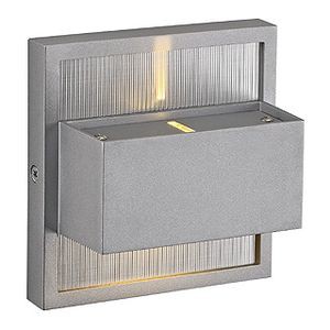 DACU UP-DOWN LED BEAM, LED BLANCHES, GRIS ARGENT