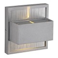 DACU UP-DOWN LED BEAM, LED BLANC CHAUD, GRIS ARGENT