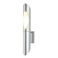 OVA WALL APPLIQUE E27 15W MAX. GRIS ARGENT