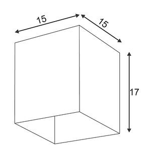 ACRYLBOX I, QRB111, NOIR TRANSLUCIDE