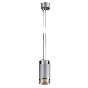 BARRO SUSPENSION GRIS ARGENT GU10 50W