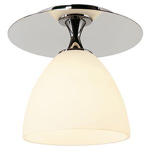 ORION PLAFONNIER, CHROME VERRE BLANC G9 40W MAX