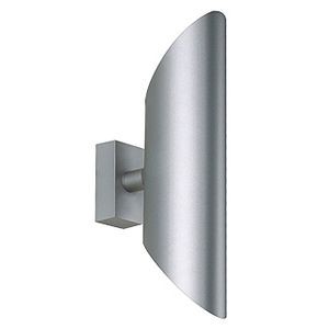 OVA WALL I - APPLIQUE GU10 2X50W GRIS ARGENT