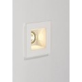 GL 110 HORN, ENCASTRÉ PLAFOND CARRÉ, BLANC, EN PLÂTRE, MR16 MAX. 35W