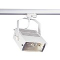 RAIL 3 ALLUMAGES, HQI-TS FLOOD 70W AVEC ADAPTATEUR BLANC