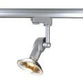 RAIL 3 ALLUMAGES, LUNA I - SPOT ES 111 75W MAX AVEC ADAPTATEUR GRIS AR