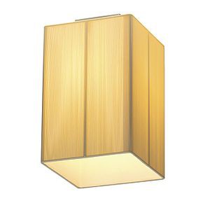 LASSON CL-1, PLAFONNIER, DIFFUSEUR RECTANGULAIRE BEIGE, E27