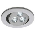 Spot encastré TRITON LED 3X1W ALU AVEC LED BLANCHES - SLV by Declic