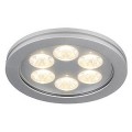 Spot encastré EYEDOWN LED 6x1W BLANC CHAUD - SLV by Declic