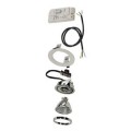 KIT CMH DOWNLIGHT 35W,CHROME/BLANC, 38° AVEC BALLAST ELEC.