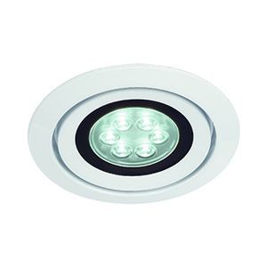 LUZO INTEGRATED LED, ENCASTRE PLAFOND, ROND, WHITE, 4000K, 36°