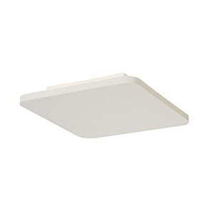 Plastra square applique, plâtre blanc, 48 led, 3000k