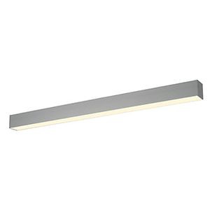 RIFFA CL-2, PLAFONNIER GRIS ARGENT, G5, 1xT5 54W, DIFFUSEUR PMMA