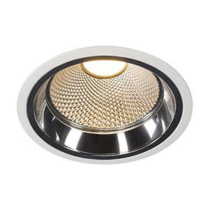 LED DOWNLIGHT PRO R, ROND, BLANC, MODULE FORTIMO LED DISC INCLUS, 2700
