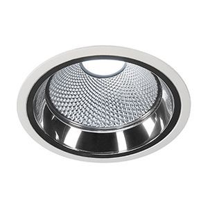 LED DOWNLIGHT PRO R, ROND, BLANC, MODULE FORTIMO LED DISC INCLUS, 4000